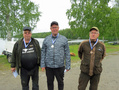 Miehet A75v, 2. Kari Kolehmainen Rantasalmi, voittaja Rauno Hännikäinen Joroinen, 3. Keijo Auvinen Mikkeli.