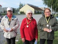 N a75v, Raili Muhonen 2., Pirjo Kiiski 1., Sinikka Tullinen 3.