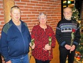 Ari Tarkiainen 65v, Anne Ripatti 65v, Martti Orpanan 75v.