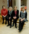 Kaija Väätämöinen, Maija Myyryläinen, Eila Törrönen ja Mirja Purhonen.