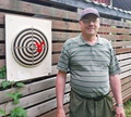 Hannu Huotari ja tikkatulos 45 pist.