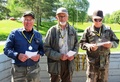 Miehet y75-sarja, 2. Heino Kontio Mikkeli, 1.Mauri Soininen Mikkeli, 3. Juhani Lybeck Rantasalmi