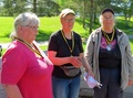 naiset Joukkue: 3. Enonkoski (Aila Sairanen, Marja-Leena Kaasinen, katri Bäck)