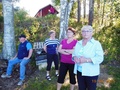 Veijo Paavilainen, Eila Tuovinen, Maija Eiskonen ja Aune Aho.