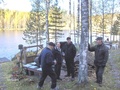 Pentti Auvinen (selin), Heino Kontio, Usko Parkkonen ja Tauno Muinonen