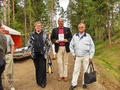 Helka ja Usko Parkkonen ja Jouko Muhonen