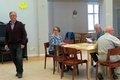 Siteeri Jouko Muhonen, istumassa Taina Anttonen, Tauno Tolvanen ja Pentti Auvinen(selin).