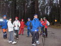 Etualalla vetäjänä Mirja Purhonen ja Jouko Muhonen