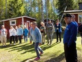 Aune Valanne heittää.