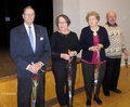 Johan Immonen, Taina Anttonen, Eila Hämäläinen 75v ja Matti Ruskojärvi 70v.