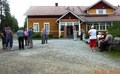 Ränssin Kievari ja teatteriyleisöä.